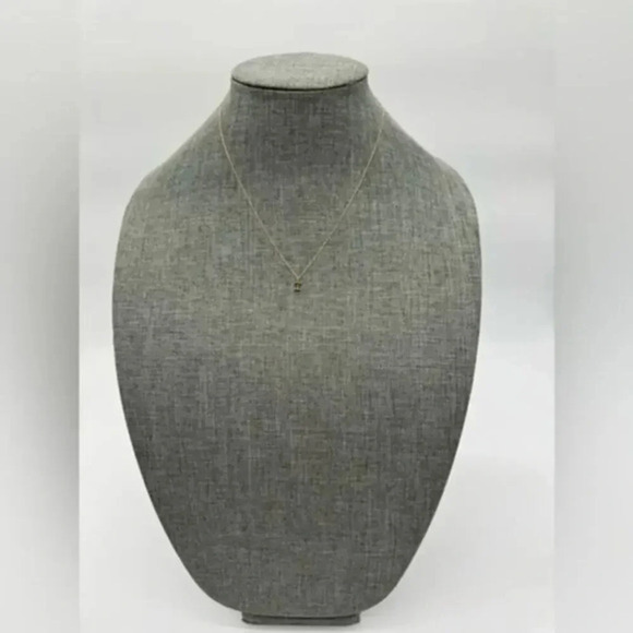 BONY LEVY 14K YELLOW GOLD PETITE HOROSCOPE ZODIAC PENDANT NECKLACE GEMINI B304 - Picture 1 of 3